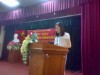 ThS Đặng Thị Thu Hằng - Phó Bí thư thường trực Đoàn Trường dự gặp mặt giao nhiệm vụ đào tạo sĩ quan dự bị năm 2015