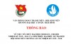 Thông báo tổ chức Đại hội cơ sở và giới thiệu đại biểu dự ĐH Hội Sinh viên Trường