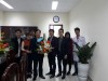 Chúc mừng lãnh đạo Đảng ủy, Ban Giám hiệu Nhà trường nhân Ngày thầy thuốc Việt Nam 27/2