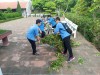 Hưởng ứng ra quân Chủ nhật xanh lần I năm 2020 - tình nguyện tại Khu lưu niệm Bác Hồ
