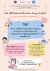PHÁT ĐỘNG CUỘC THI VIẾT TIỂU LUẬN - LẦN THỨ 5 DÀNH CHO SINH VIÊN KHỐI NGÀNH KHOA HỌC SỨC KHỎE