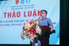 Đối thoại giữa Chủ tịch Hội Sinh viên Trường với sinh viên 5 tốt các cấp để giải đáp các thắc mắc, khó khăn của sinh viên trong quá trình phấn đấu đạt được danh hiệu.