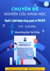 LỚP CHUYÊN ĐỀ NGHIÊN CỨU KHOA HỌC