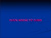 CHỬA NGOÀI TỬ CUNG